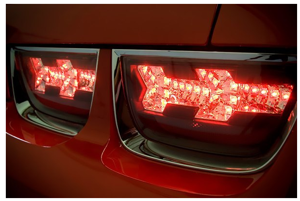 Spyder® ALT-YD-CCAM2010-LED-SM  Chrome/Smoke LED Tail Lights 