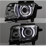 Spyder® PRO-JH-CCAM10-LED-C - Chrome LED Halo Projector Headlights 