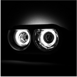 Spyder® PRO-JH-DCHAL08-CCFL-BK - Black CCFL Halo Projector Headlights 