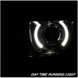 Spyder® PRO-JH-CCAM10-LED-C - Chrome LED Halo Projector Headlights 
