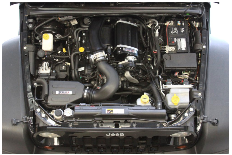 Sprintex® (12-18) Wrangler JK S5-335 Series Inter-Cooled Supercharger Sub-Assembly - 10 Second Racing