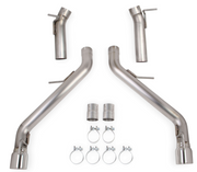 Hooker® (16-21) Camaro SS 304SS Axle-Back Exhaust System w/out Mufflers (Manual Trans) - 10 Second Racing