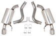 Hooker® (15-17) Mustang V6 304SS Axle-Back Exhaust System - 10 Second Racing