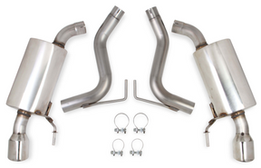 Hooker® (15-17) Mustang V6 304SS Axle-Back Exhaust System - 10 Second Racing