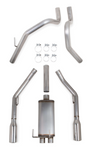 Hooker® (09-18) Ram 1500 304SS Dual Cat-Back Exhaust System - 10 Second Racing