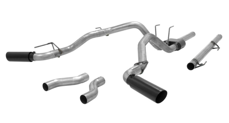 Flowmaster® (09-19) Ram 1500 409SS Outlaw Cat-Back Exhaust System with Split Rear Exit - 10 Second Racing