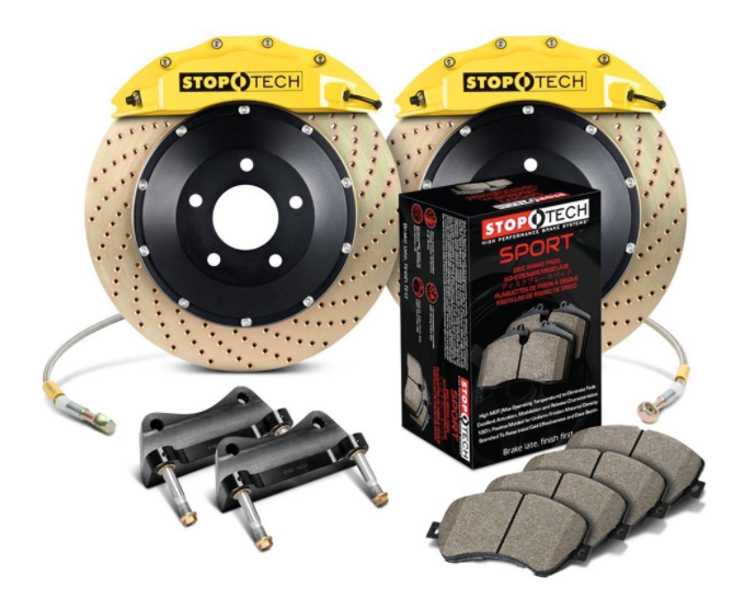 Stoptech® (05-21) Mopar V8 Drilled Big Brake Kit - 10 Second Racing