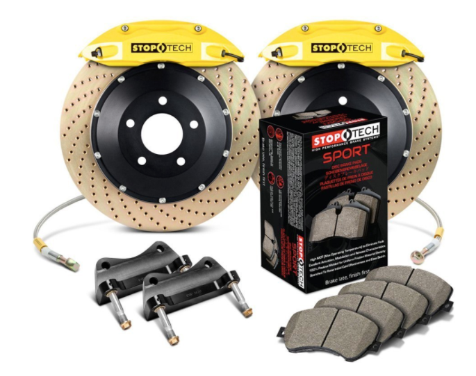 Stoptech® (05-21) Mopar V8 Drilled Big Brake Kit - 10 Second Racing