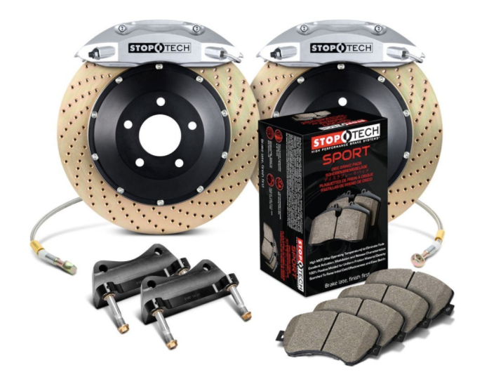 Stoptech® (05-21) Mopar V8 Drilled Big Brake Kit - 10 Second Racing