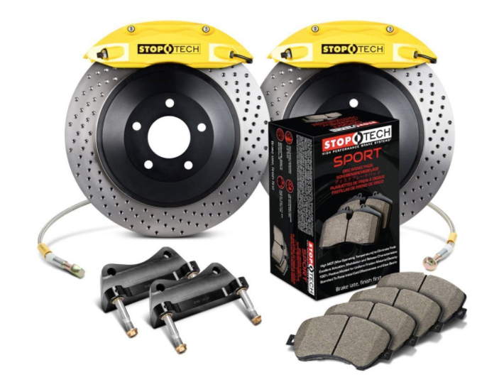 Stoptech® (05-21) Mopar V8 Touring™ Drilled Big Brake Kit - 10 Second Racing