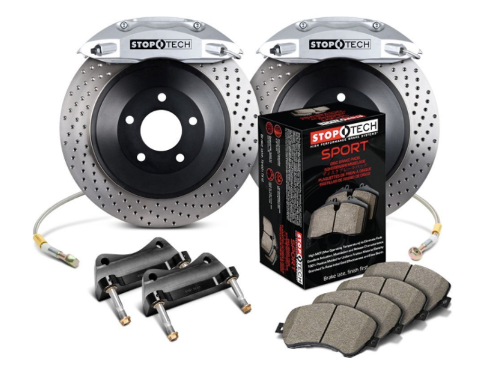 Stoptech® (05-21) Mopar V8 Touring™ Drilled Big Brake Kit - 10 Second Racing