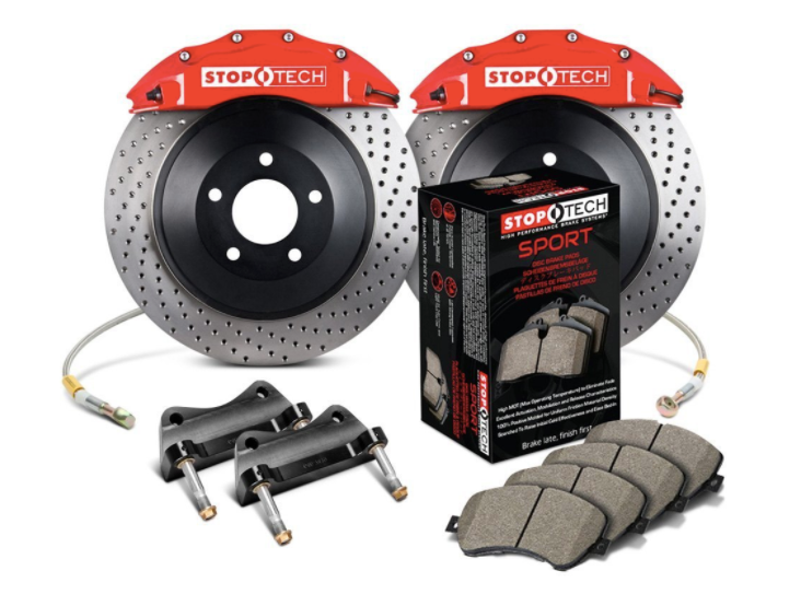 Stoptech® (05-21) Mopar V8 Touring™ Drilled Big Brake Kit - 10 Second Racing