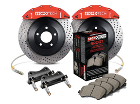 Stoptech® (05-21) Mopar V8 Touring™ Drilled Big Brake Kit - 10 Second Racing