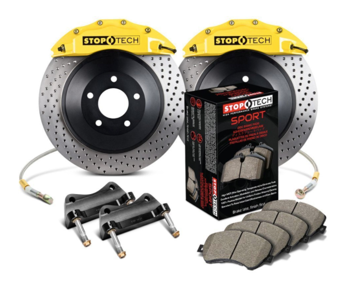 Stoptech® (05-21) Mopar V8 Touring™ Drilled Big Brake Kit - 10 Second Racing