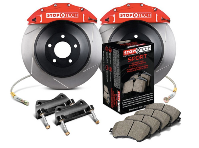 Stoptech® (05-21) Mopar V8 Touring™ Slotted Big Brake Kit - 10 Second Racing
