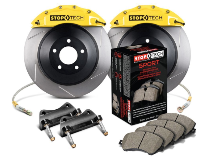 Stoptech® (05-21) Mopar V8 Touring™ Slotted Big Brake Kit - 10 Second Racing