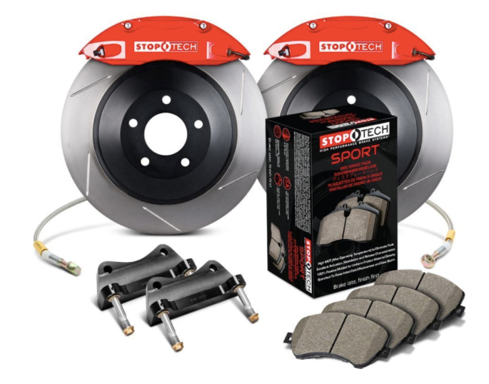 Stoptech® (05-21) Mopar V8 Touring™ Slotted Big Brake Kit - 10 Second Racing