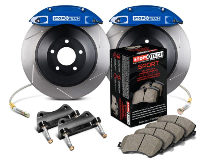 Stoptech® (05-21) Mopar V8 Touring™ Slotted Big Brake Kit - 10 Second Racing