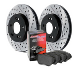 Stoptech® (11-21) Mopar V8 Street Drilled & Slotted Brake Kit (4/6-Piston Calipers) - 10 Second Racing