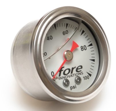 Fore Innovations® (03-21) Mopar V8 Mechanical Fuel Pressure Gauge (1-100psi) - 10 Second Racing