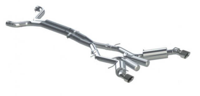 MBRP® (16-21) Camaro SS Cat-Back Exhaust System with Split Rear Exit - 10 Second Racing