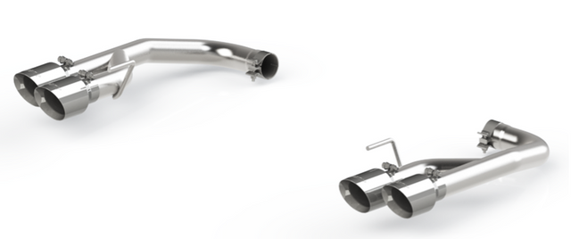 MBRP® (18-21) Mustang GT 2.5" 304SS Axle-Back System without Active Valves - 10 Second Racing