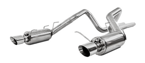 MBRP® (11-14) Mustang GT 3" Street Series 409SS Cat-Back System with 4" OD Tips - 10 Second Racing