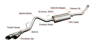 Corsa® (12-18) BMW M6 Sport 304SS 3" Axle-Back Exhaust System - 10 Second Racing