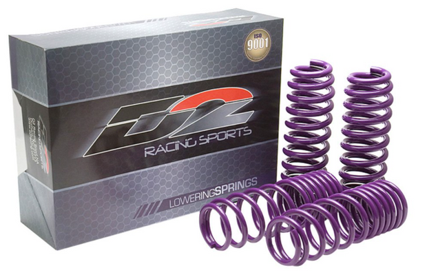 D2 Racing® (11-23) Charger RWD 1.8" x 2" Pro Series Lowering Springs
