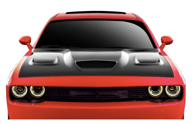 Carbon Creations® (08-23) Challenger Hellcat Style Hood