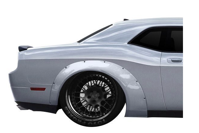 Duraflex® (08-23) Challenger Novara Fiberglass Wide Body Kit - 4 Piece ...