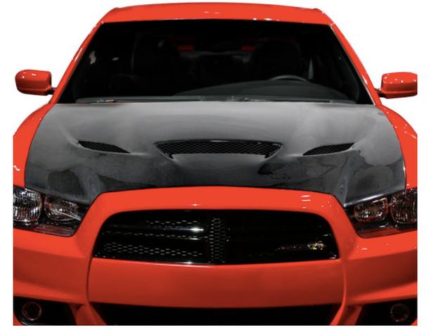 Carbon Creations® (11-14) Charger DriTech Hellcat Style Hood