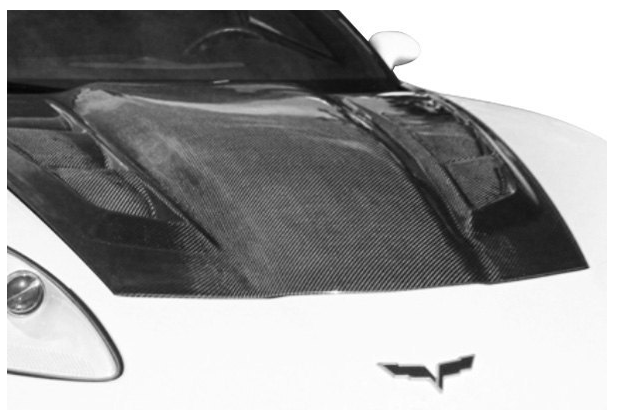 Carbon Creations® (06-13) Corvette DriTech H-Design Hood