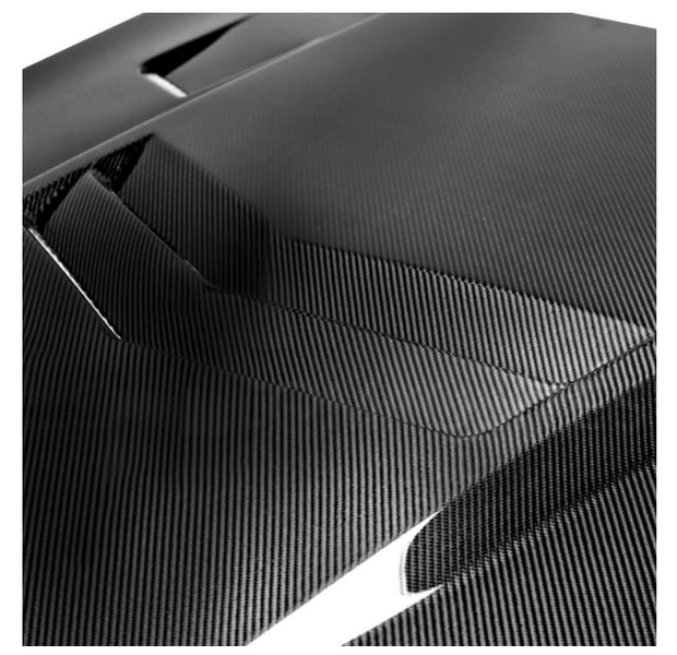 Anderson Composites® (13-15) ATS Type-VT Carbon Fiber Hood
