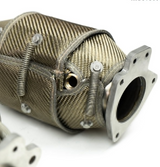 FabSpeed® Corvette C8 Stingray Heat Blanket Wrapped Sport Catalytic Converters