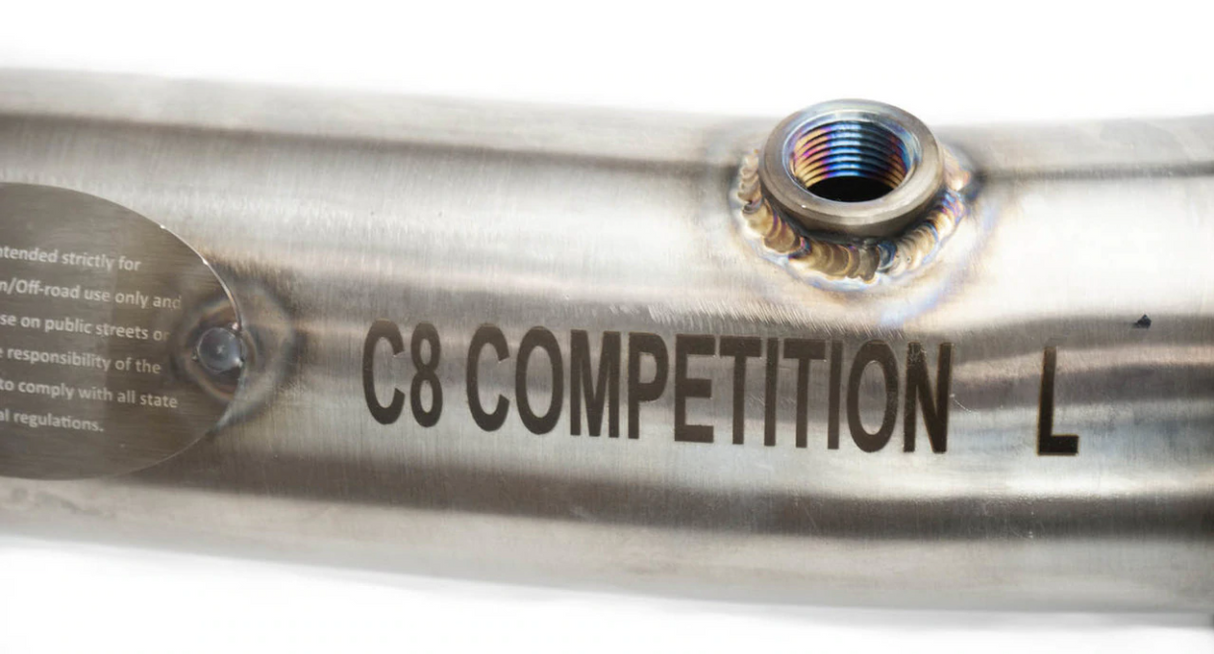 FabSpeed® (20+) Chverolet Corvette Stingray C8 304SS 3" Catless Mid-Pipes