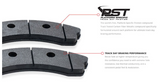 Power Stop® (16-24) Camaro SS Track Day Carbon Fiber Metallic Compound Brake Pads