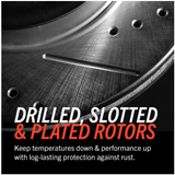 Power Stop® (16-24) Camaro SS 1-Click Street Warrior Z26 Drilled/Slotted Brake Kit