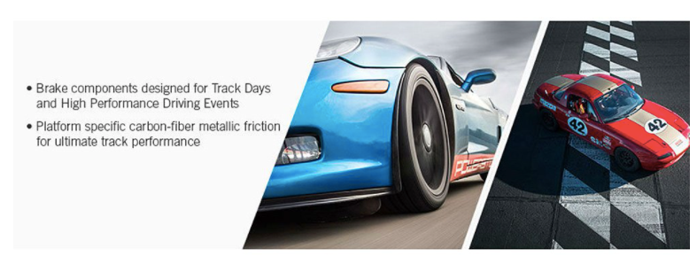 Power Stop® (16-23) Camaro LT Track Day Plain Front Brake Kit
