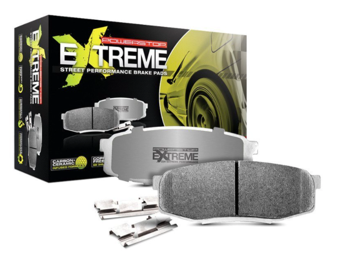 Power Stop® (16-23) Camaro LT Z26 Extreme Street Performance Carbon-Fiber Ceramic Brake Pads