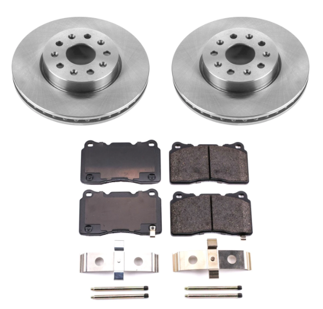 POWER STOP® (16-23) CAMARO LT 1-CLICK AUTOSPECIALTY OE REPLACEMENT PLAIN BRAKE KIT