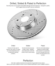 Power Stop® (05-23) Mopar SRT 1-Click Z23 Evolution Sport Rear Brake Kit with Powder Coated Calipers (4/6-Piston Front Calipers)