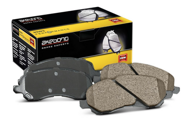 Akebono® (15-23) Charger V8 Ultra-Premium™ Ceramic Brake Pads (WITH POLICE PACKAGE)