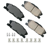 Akebono® (15-23) Charger V8 Ultra-Premium™ Ceramic Brake Pads (WITH POLICE PACKAGE)