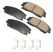 Akebono® (05-23) Mopar V8 Ultra-Premium™ Ceramic Brake Pads (WITH STANDARD CALIPERS)