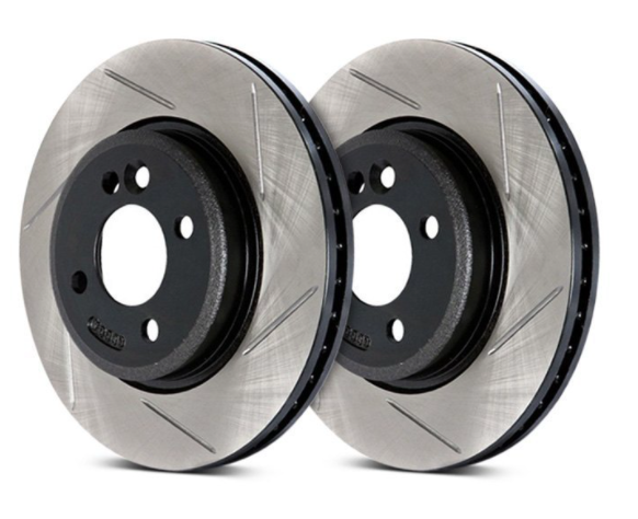 Stoptech® (11-23) Mopar V6 Sport Slotted 1-Piece Brake Rotor