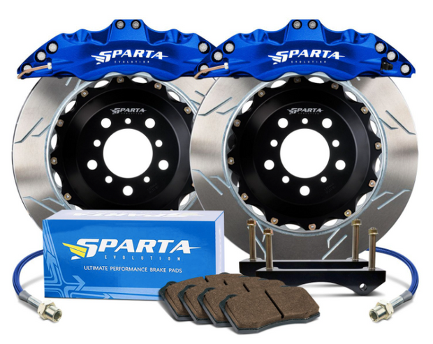 Sparta Evolution® (05-23) Mopar Triton 2-Piece Slotted Big Brake Kit