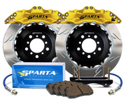 Sparta Evolution® (05-23) Mopar Triton 2-Piece Slotted Big Brake Kit