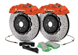 KSport® (08-23) Challenger V8 SuperComp Cross Drilled Fixed Front Big Brake Kit