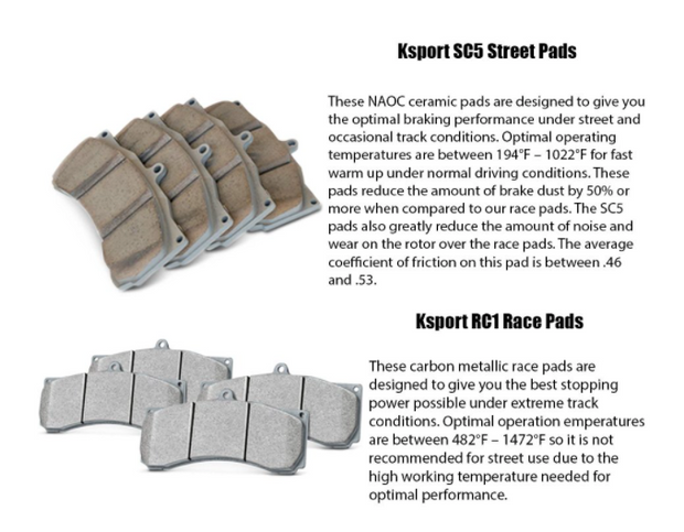 Big Brake Kits for Street and Track Use - Ksport USA